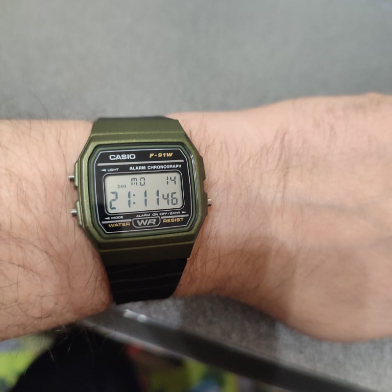 Casio F-91WM-3A