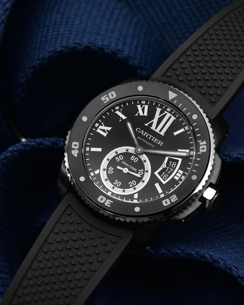 Часы  Calibre de Cartier Diver