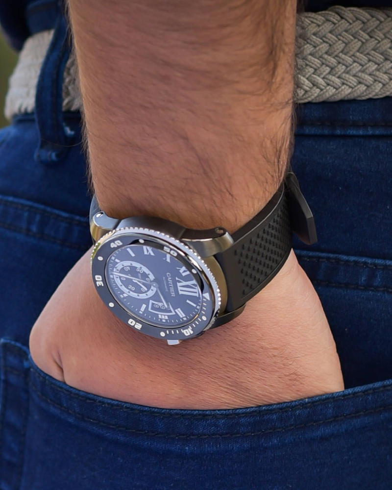 Часы  Calibre de Cartier Diver