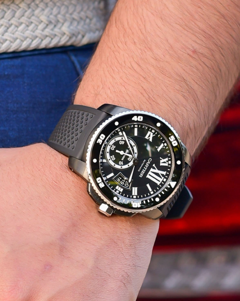 Часы  Calibre de Cartier Diver