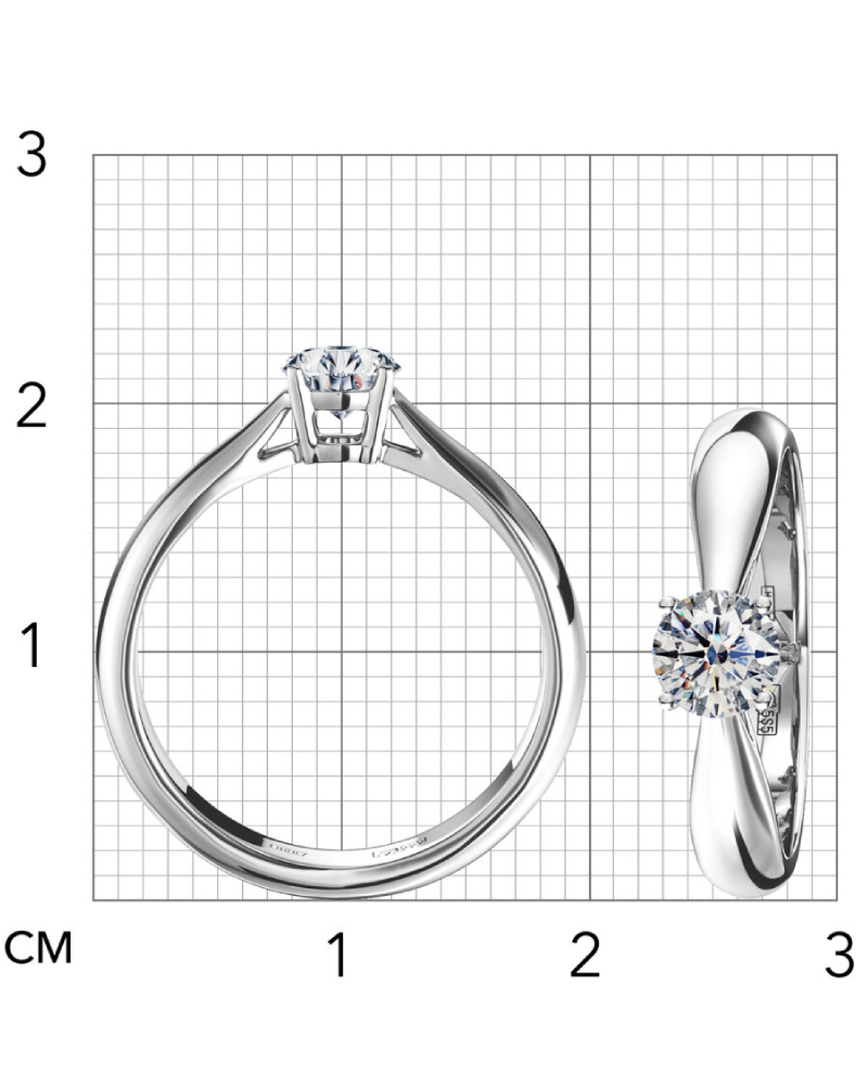 Alrosa Diamonds кольцо 0C257511S Alrosa Diamonds кольцо 0C257511S