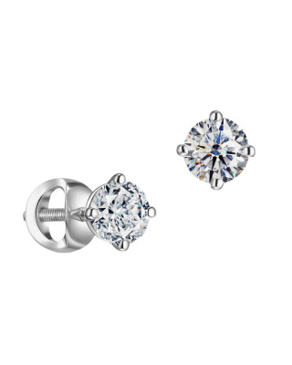 Alrosa Diamonds пусеты 9C149211S