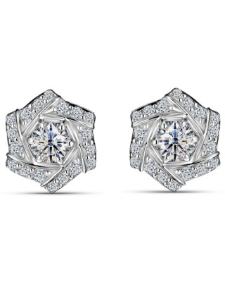 Alrosa Diamonds пусеты 9L214211S