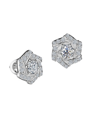 Alrosa Diamonds пусеты 9L214211S
