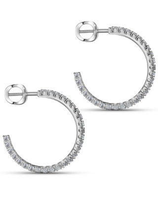 Alrosa Diamonds пусеты 9P261H21S (119356)