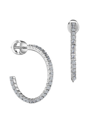 Alrosa Diamonds пусеты 9P261H21S (119356)