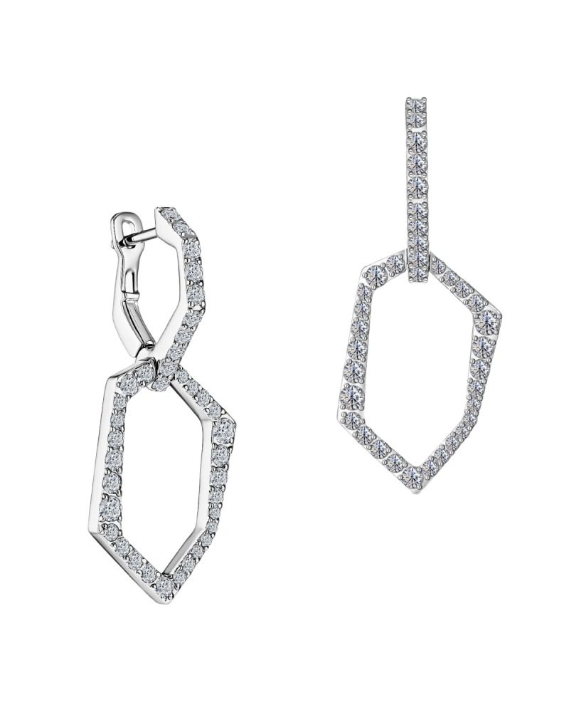 Alrosa Diamonds серьги 1L270H11S (124254) Alrosa Diamonds серьги 1L270H11S (124254)