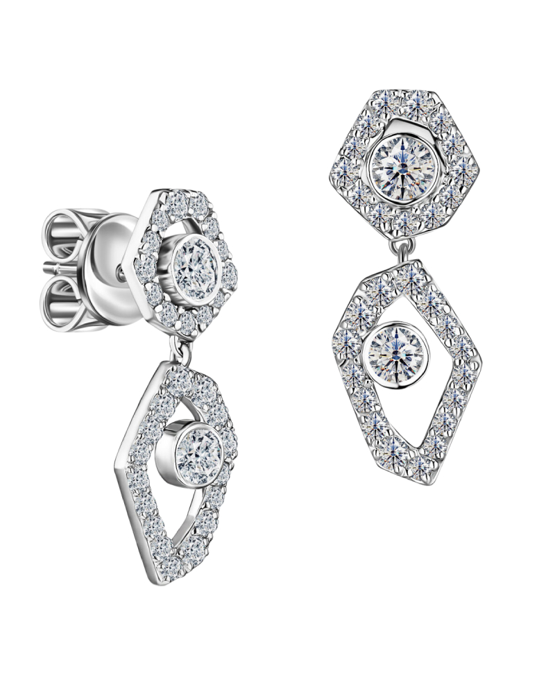 Alrosa Diamonds серьги 1L249E11S (122609) Alrosa Diamonds серьги 1L249E11S (122609)