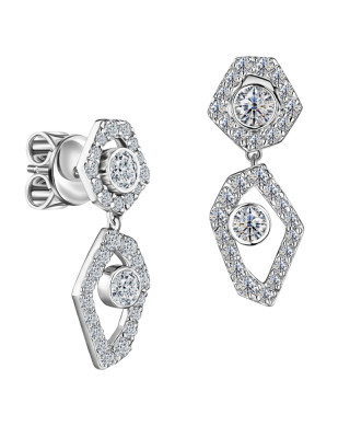 Alrosa Diamonds серьги 1L249E11S (122609)