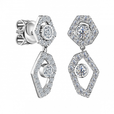 Alrosa Diamonds серьги 1L249E11S (122609)