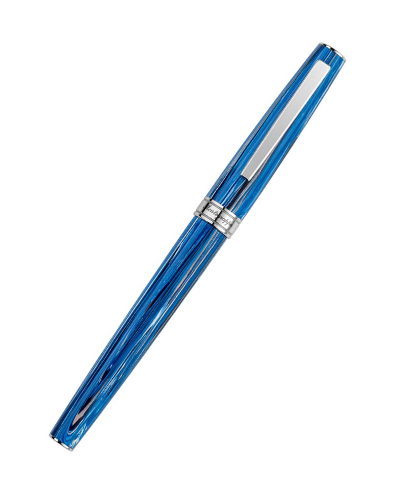 Montegrappa ISA1RBAB_6 ручка шариковая синяя смола, нержавеющая сталь Montegrappa ISA1RBAB_6 ручка шариковая синяя смола, нержавеющая сталь